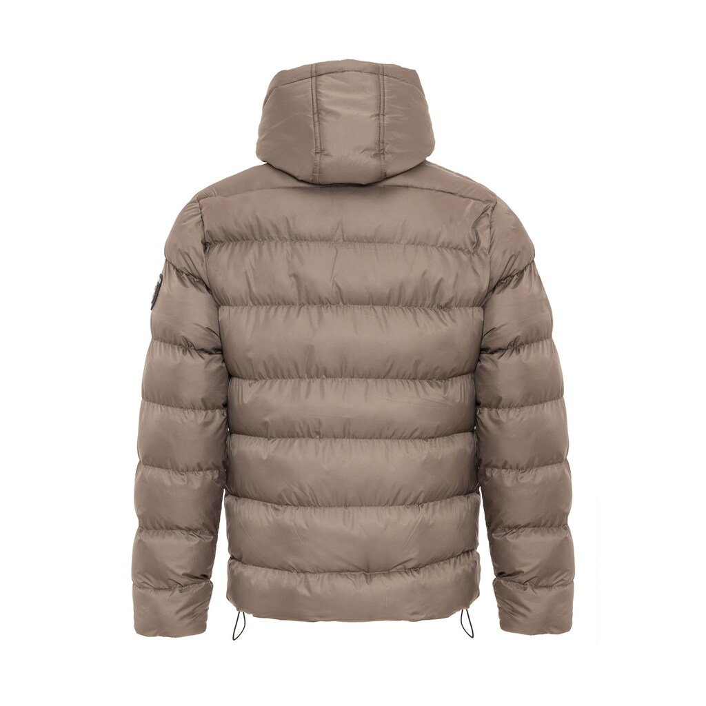 Cipo & Baxx Winterjacke »Jacke« Mit Kapuze Im Steppdesign