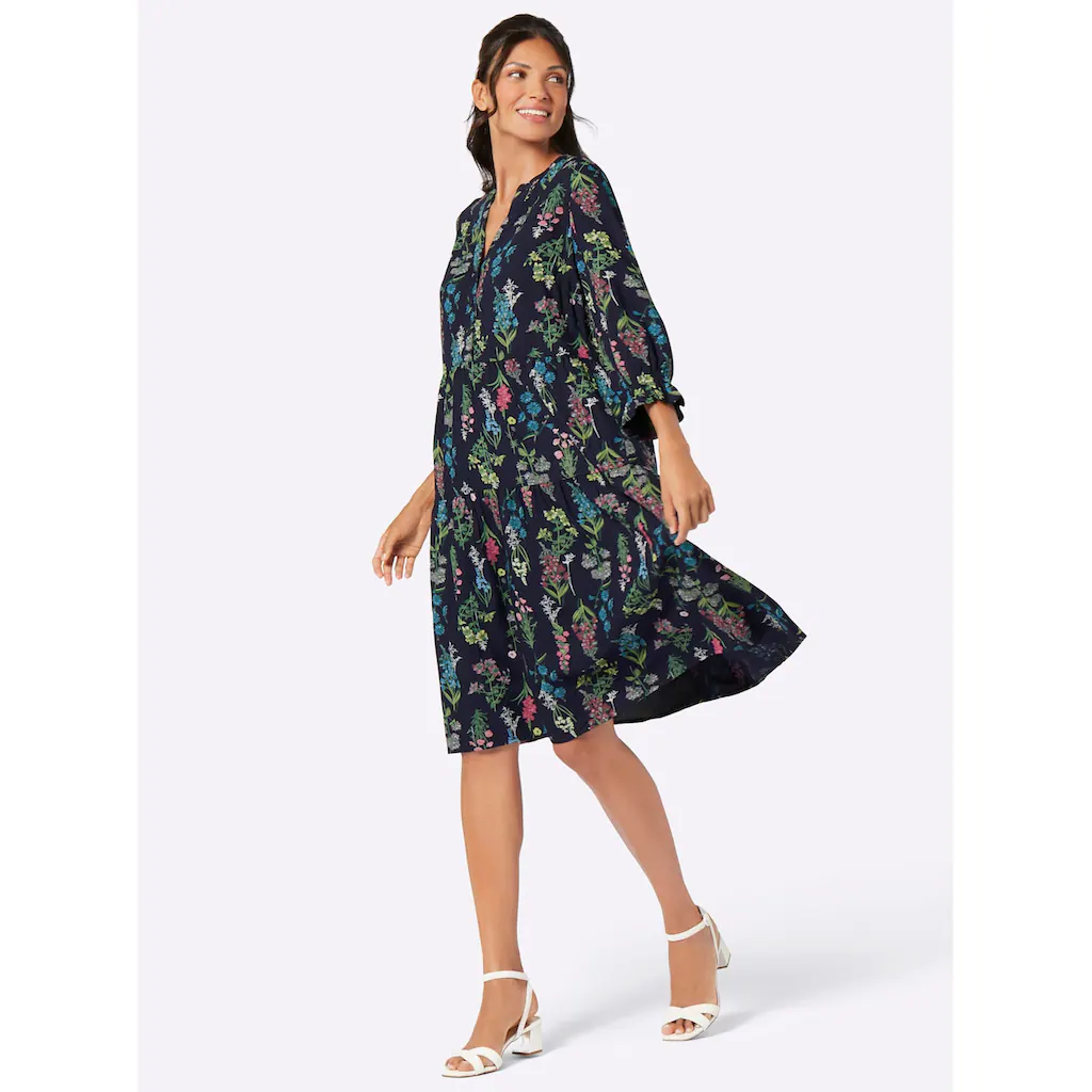 Classic Basics A-Linien-Kleid »Stufenkleid«