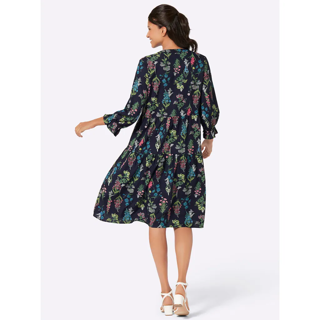 Classic Basics A-Linien-Kleid »Stufenkleid«