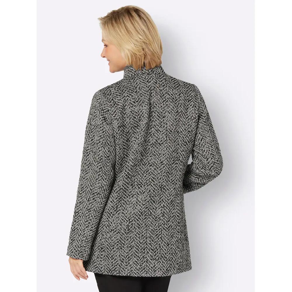 Classic Basics Bouclèjacke Ohne Kapuze