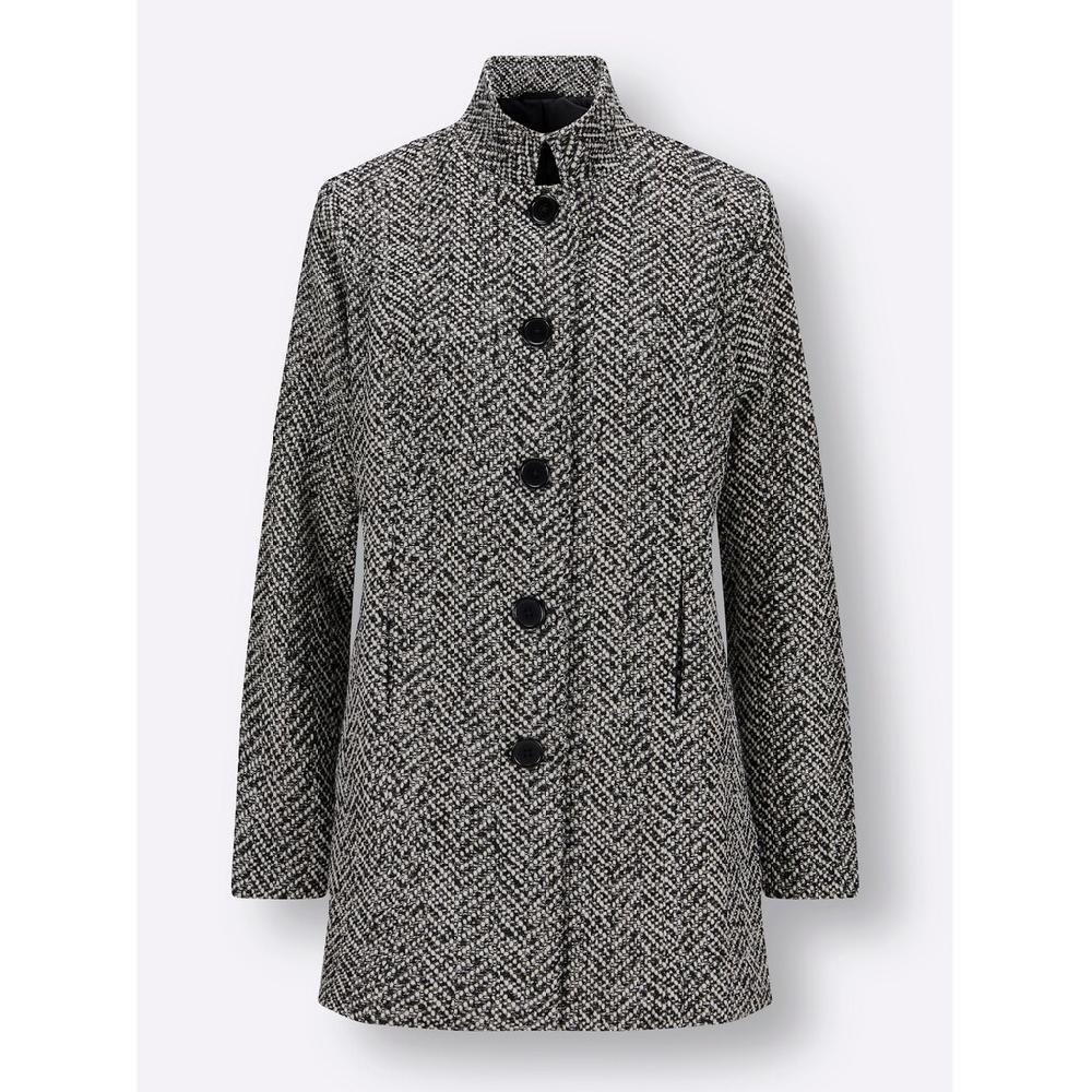 Classic Basics Bouclèjacke Ohne Kapuze