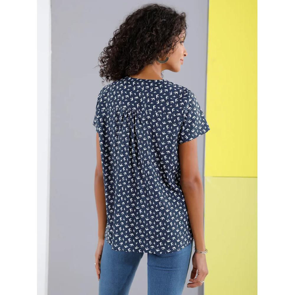 Classic Basics Druckbluse