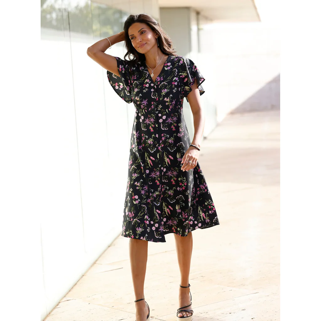 Classic Basics Druckkleid »Druck-Kleid«