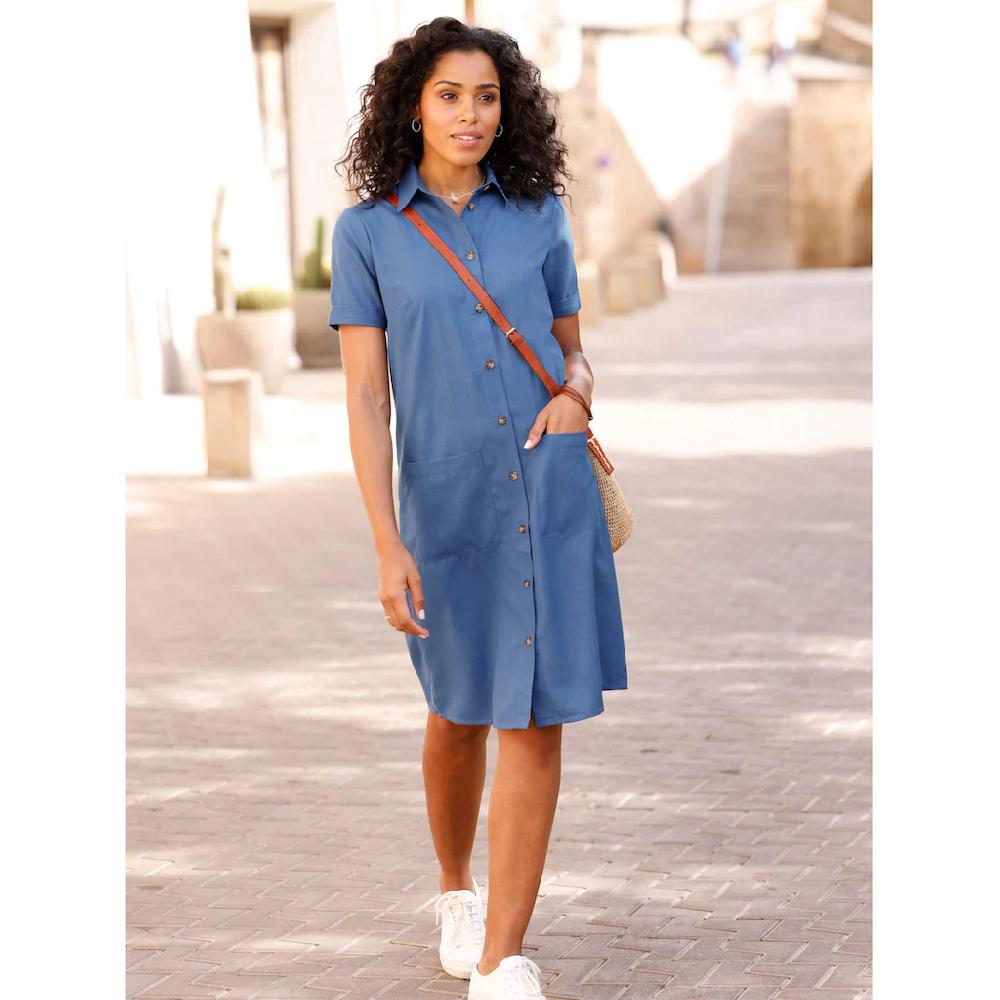 Classic Basics Hemdblusenkleid »Kleid«