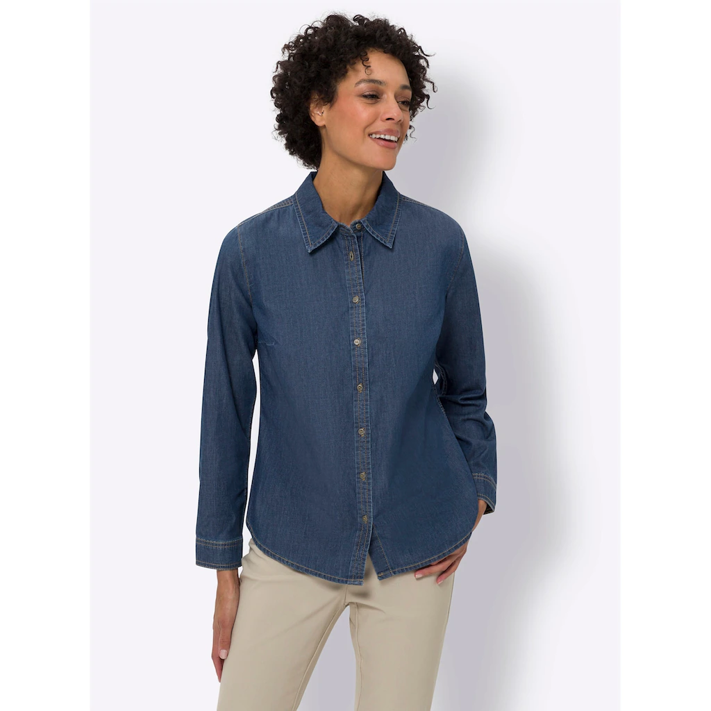 Classic Basics Jeansbluse