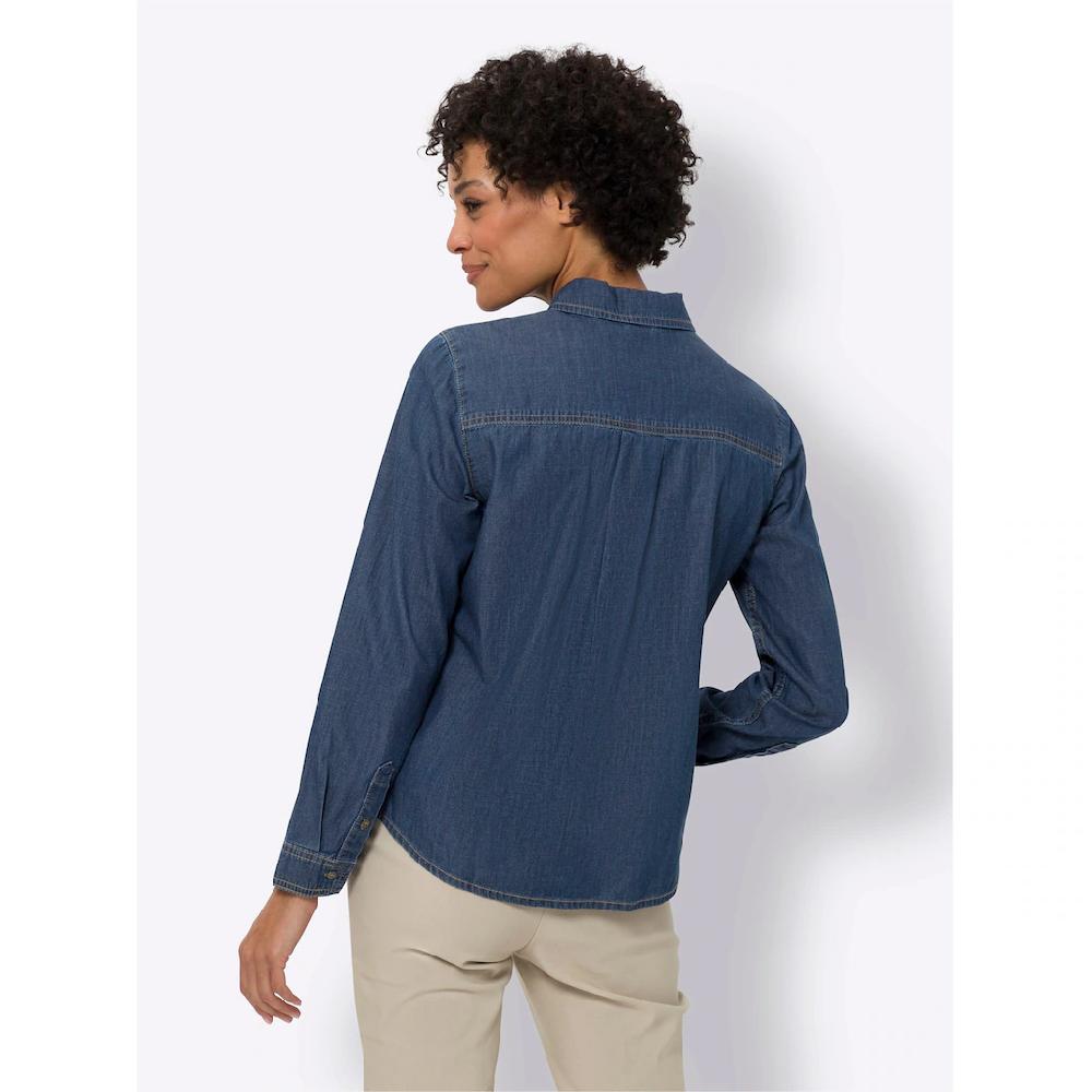 Classic Basics Jeansbluse