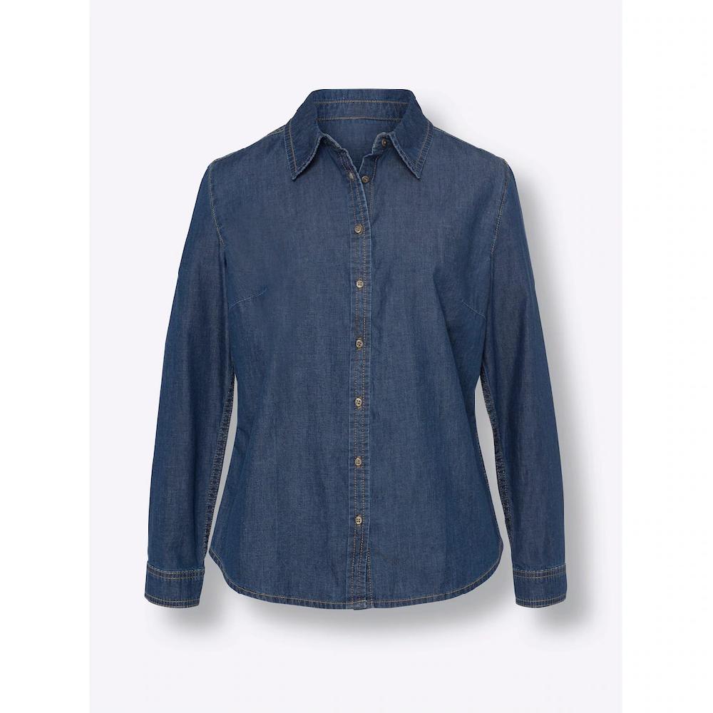 Classic Basics Jeansbluse
