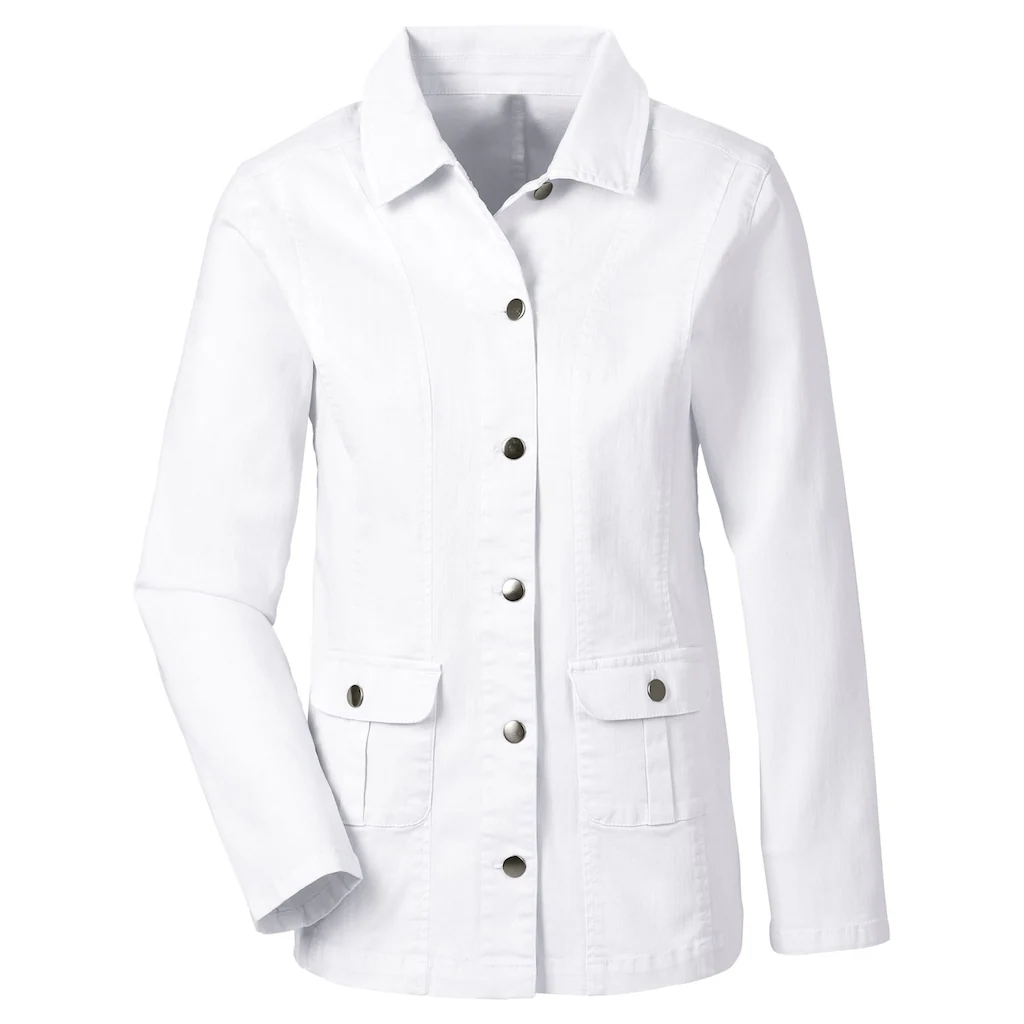 Classic Basics Jeansjacke Ohne Kapuze