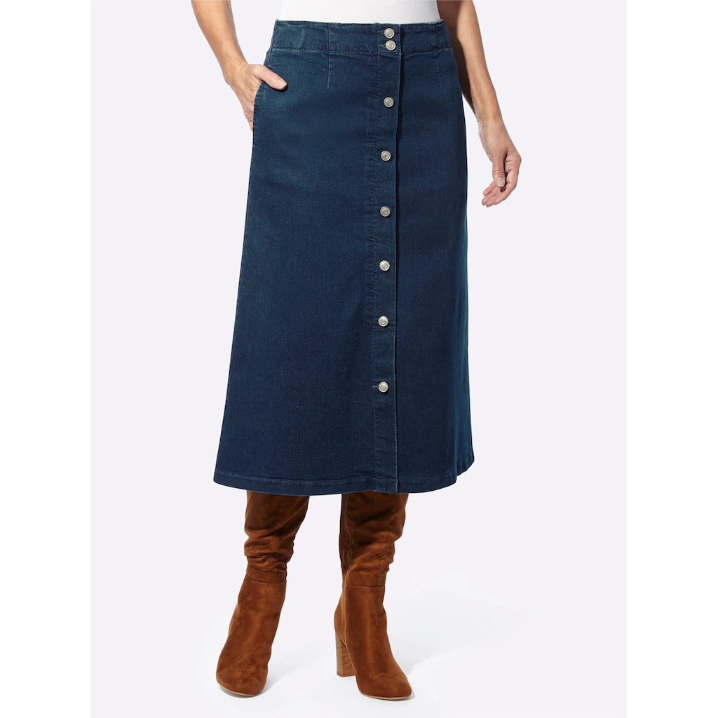 Classic Basics Jeansrock