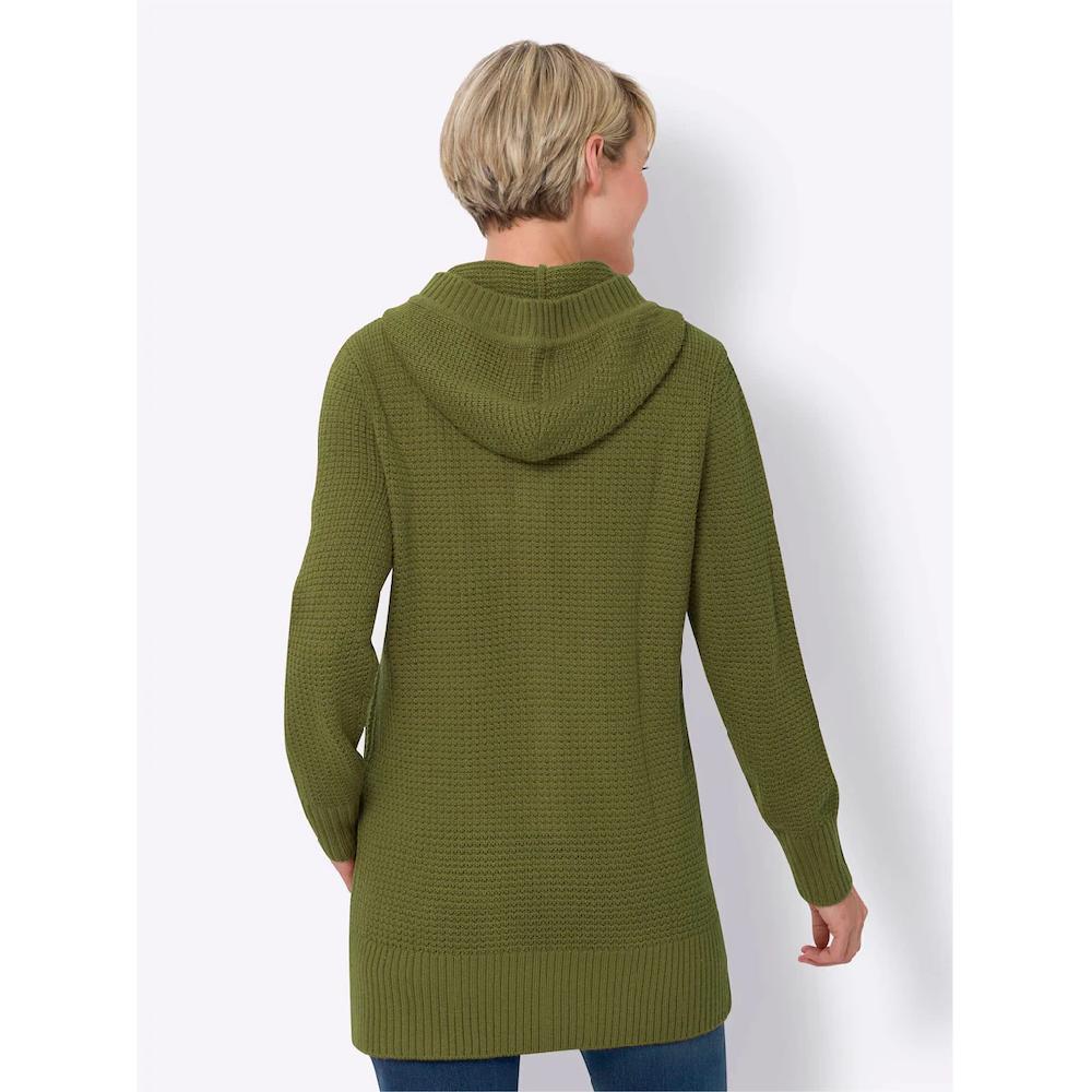 Classic Basics Kapuzenstrickjacke