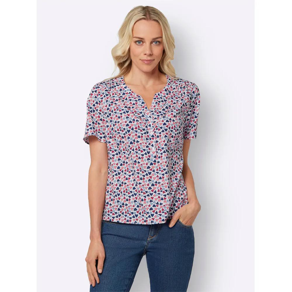 Classic Basics Kurzarmbluse