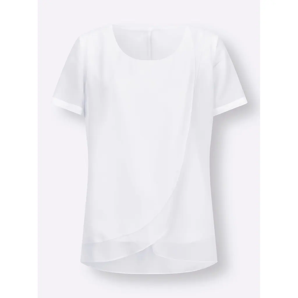 Classic Basics Kurzarmbluse