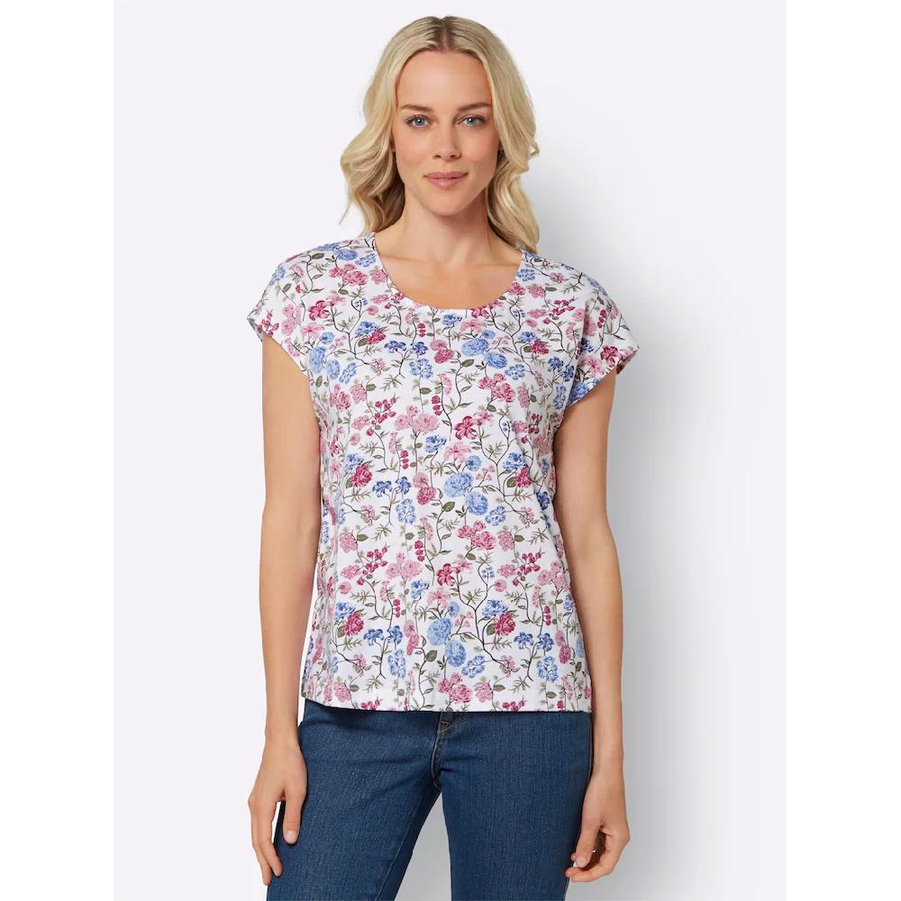 Classic Basics Kurzarmshirt »Druck-Shirt« (1 Tlg.)