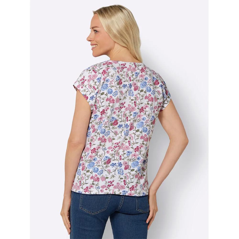 Classic Basics Kurzarmshirt »Druck-Shirt« (1 Tlg.)