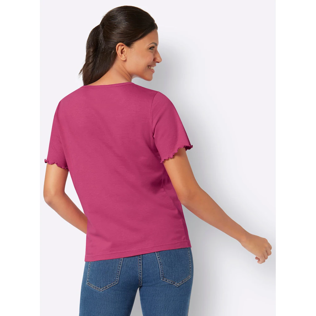 Classic Basics Kurzarmshirt »Kurzarm-Shirt« (1 Tlg.)