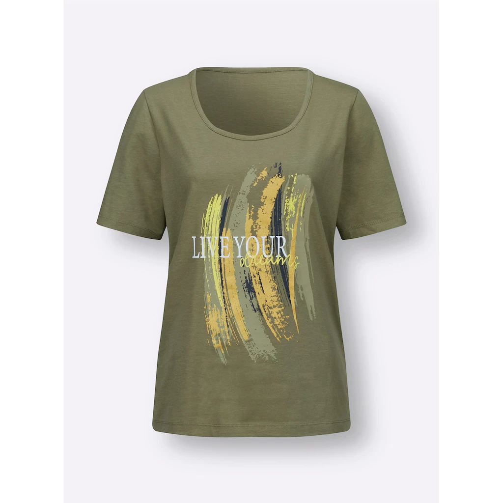 Classic Basics Kurzarmshirt »Rundhals-Shirt« (1 Tlg.)