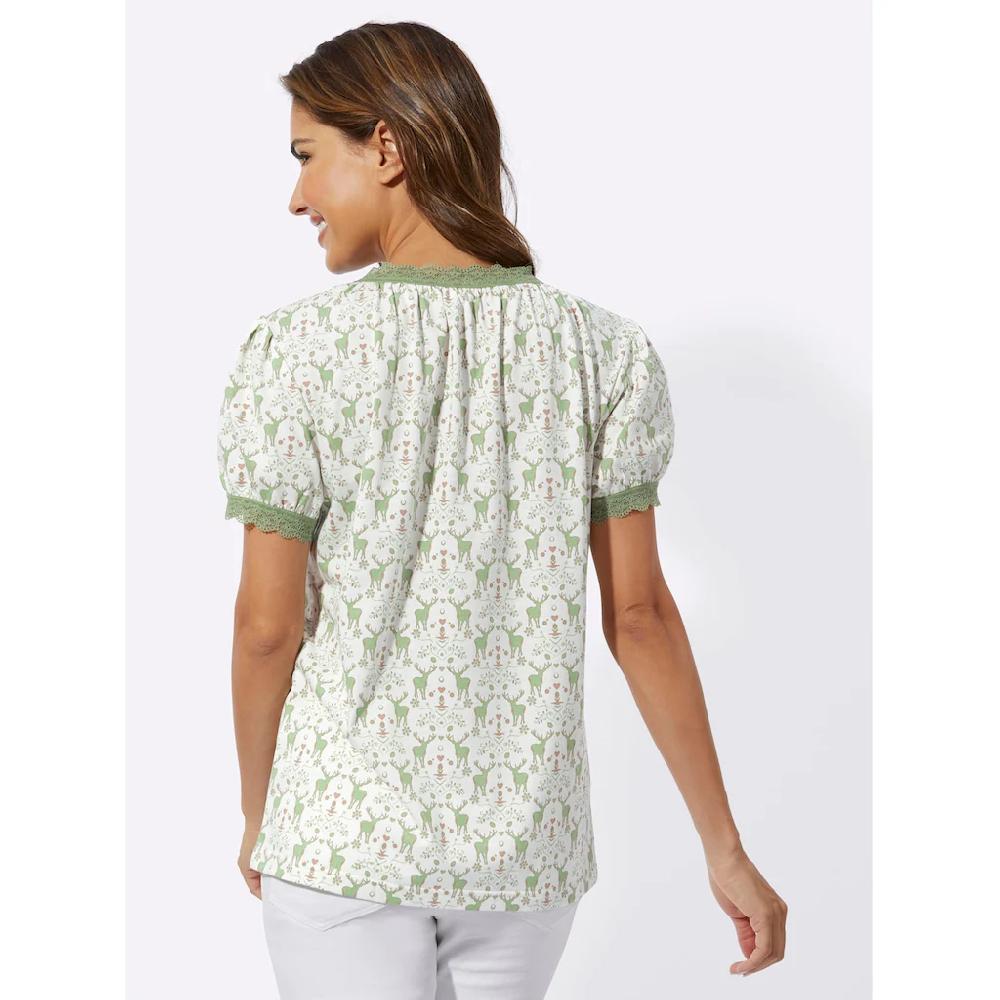 Classic Basics Kurzarmshirt »Trachtenshirt« (1 Tlg.)