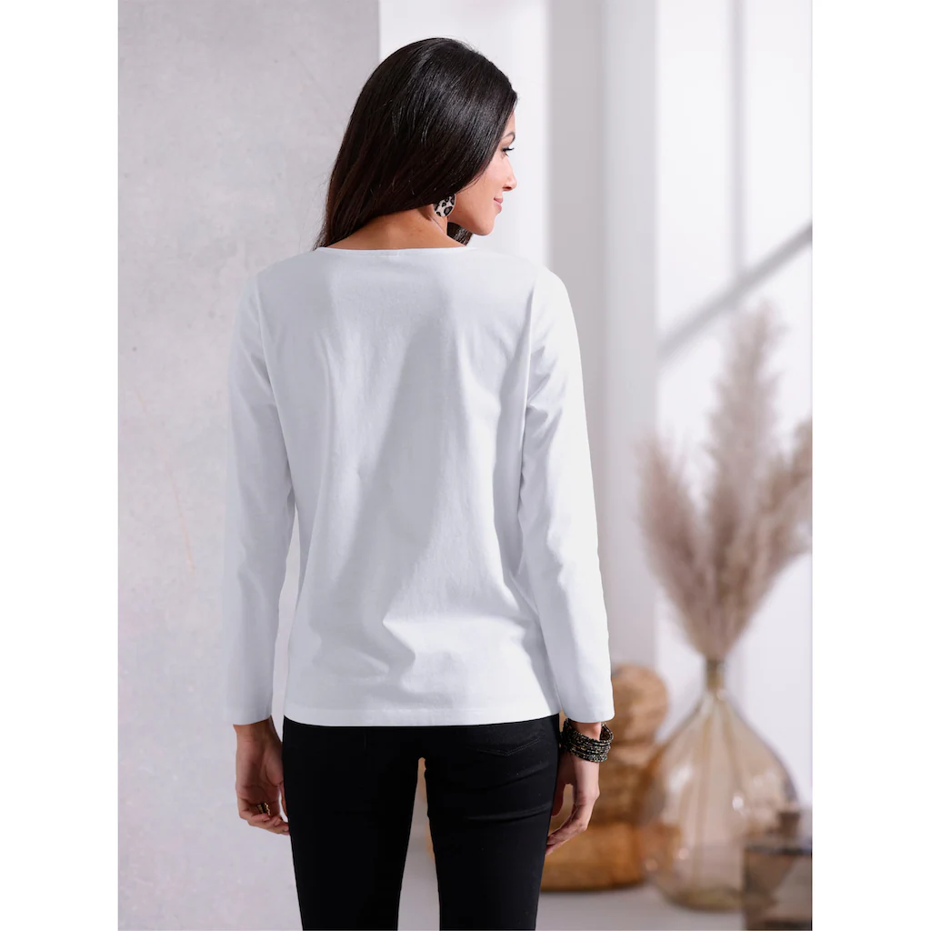 Classic Basics Langarmshirt »Langarm-Shirt« (1 Tlg.)