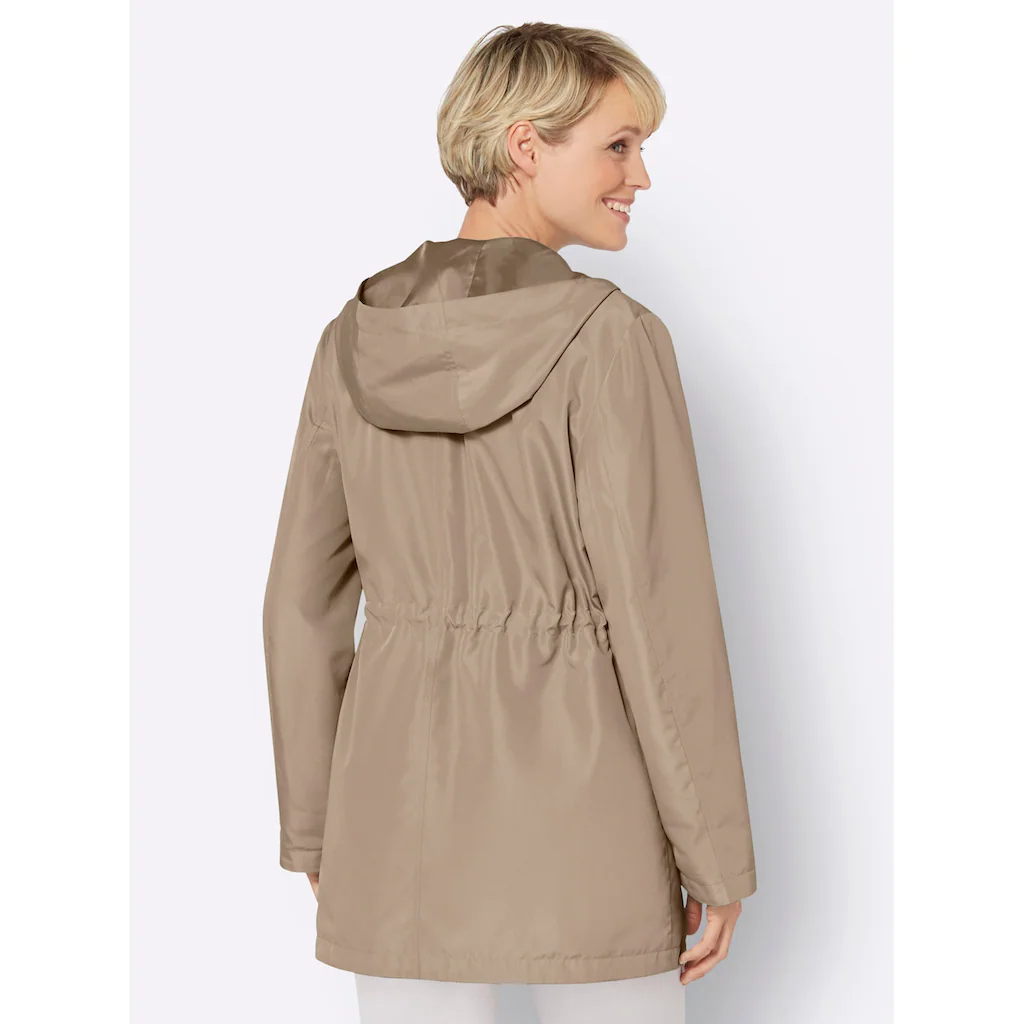 Classic Basics Langjacke Mit Kapuze