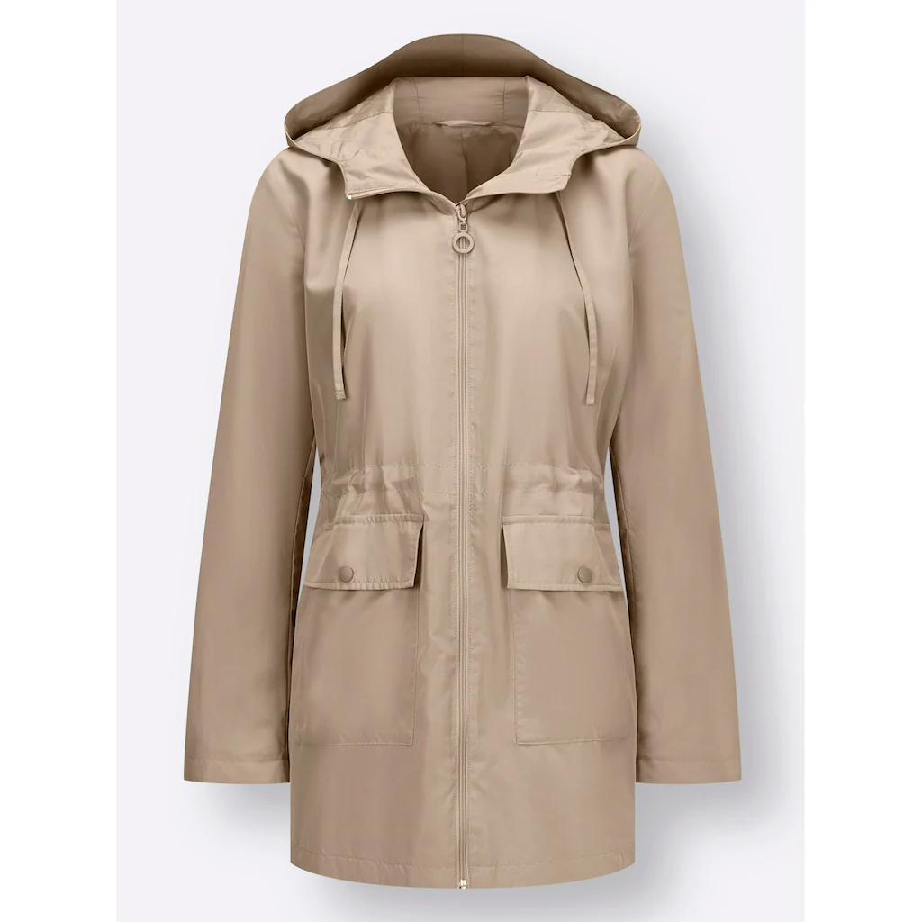 Classic Basics Langjacke Mit Kapuze