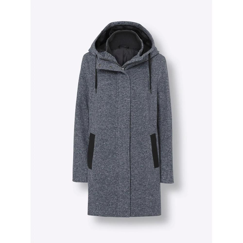 Classic Basics Langjacke Mit Kapuze