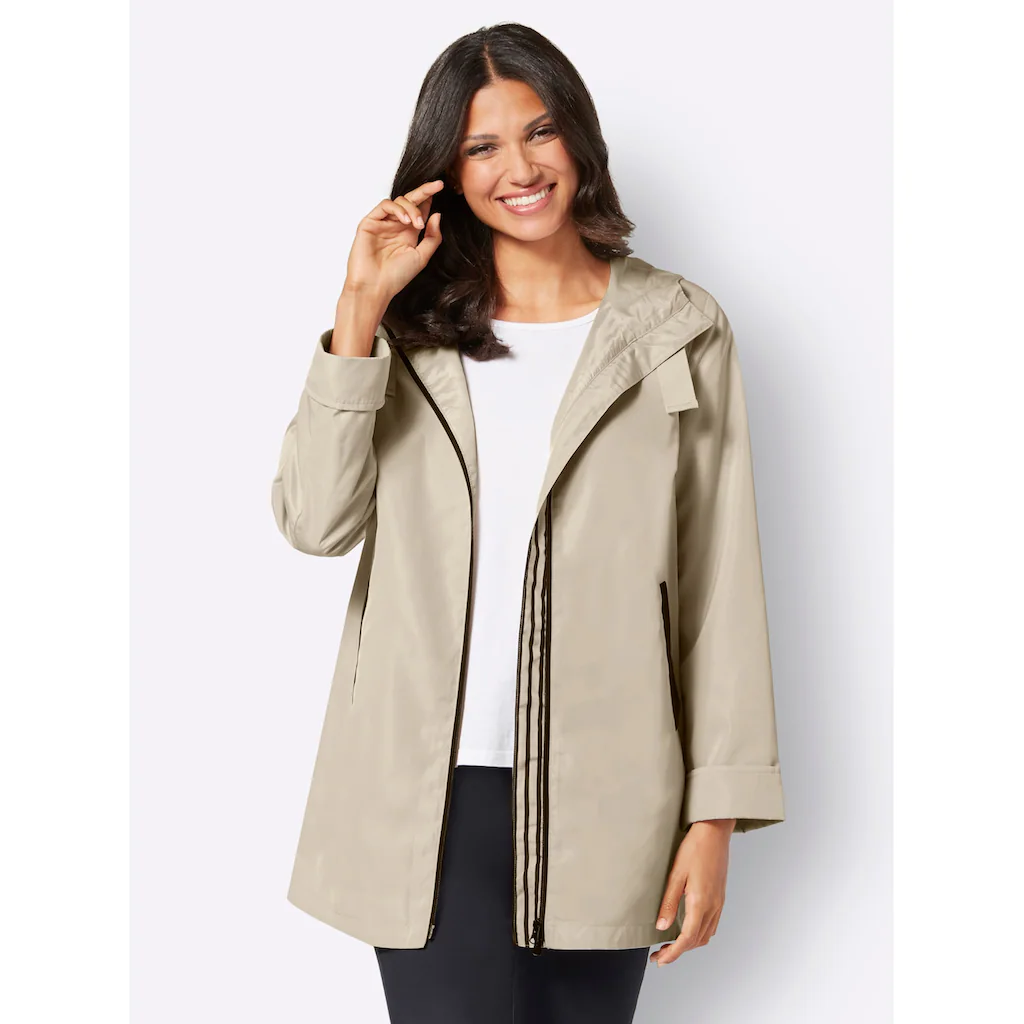 Classic Basics Langjacke Mit Kapuze
