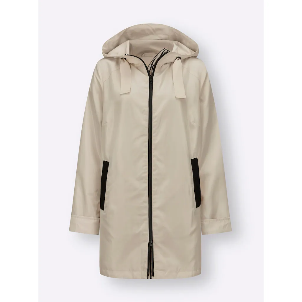 Classic Basics Langjacke Mit Kapuze