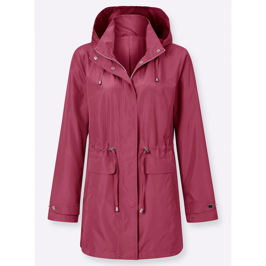 Classic Basics Langjacke Mit Kapuze