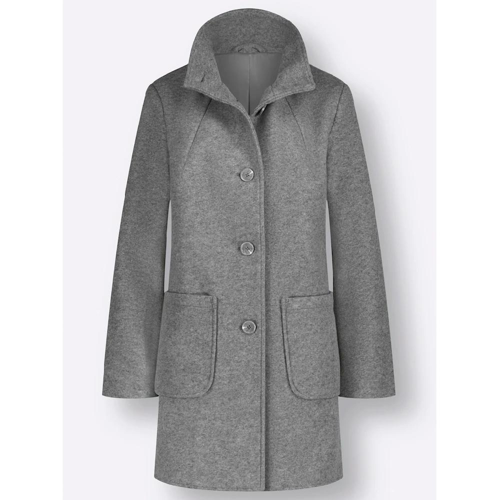 Classic Basics Langjacke Ohne Kapuze