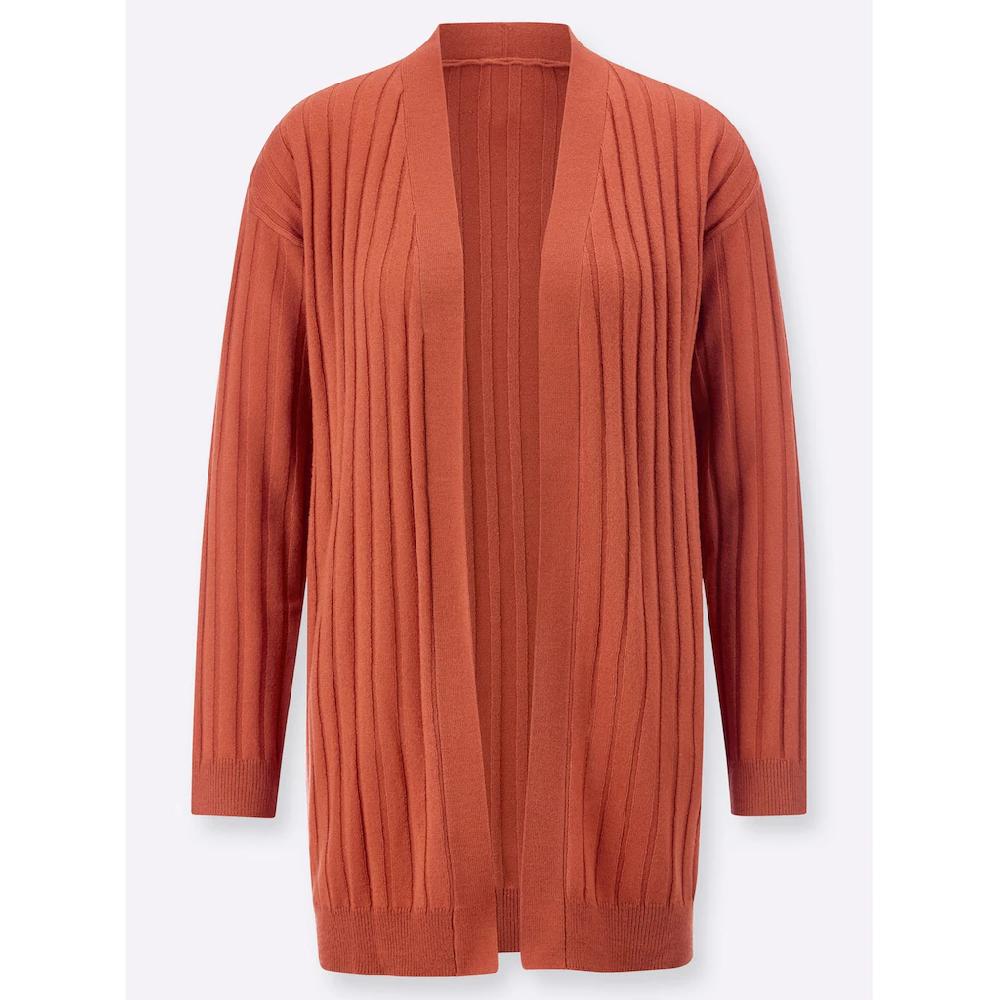 Classic Basics Longstrickjacke
