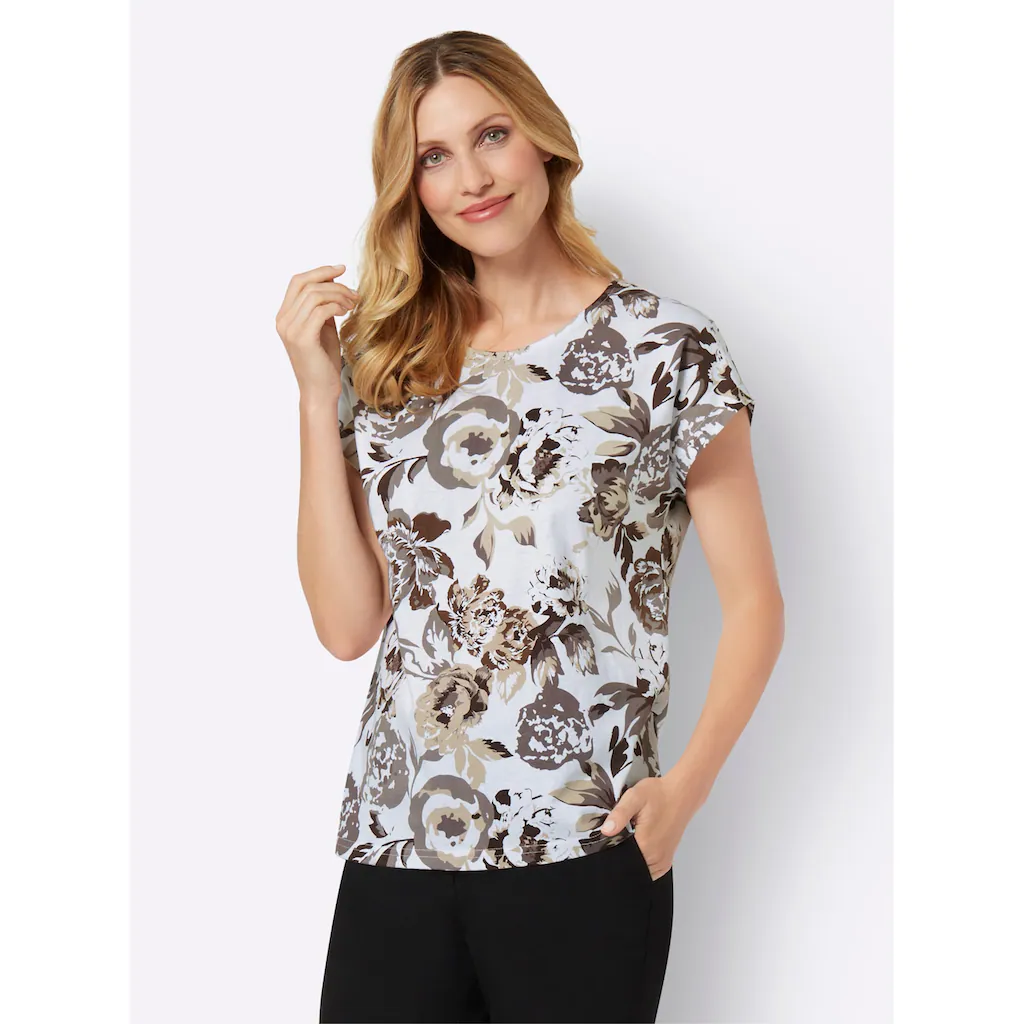 Classic Basics Print-Shirt »Druck-Shirt« (1 Tlg.)