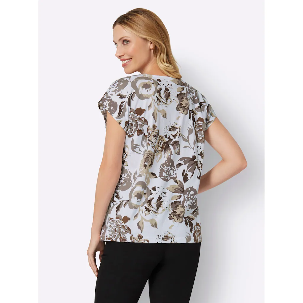 Classic Basics Print-Shirt »Druck-Shirt« (1 Tlg.)