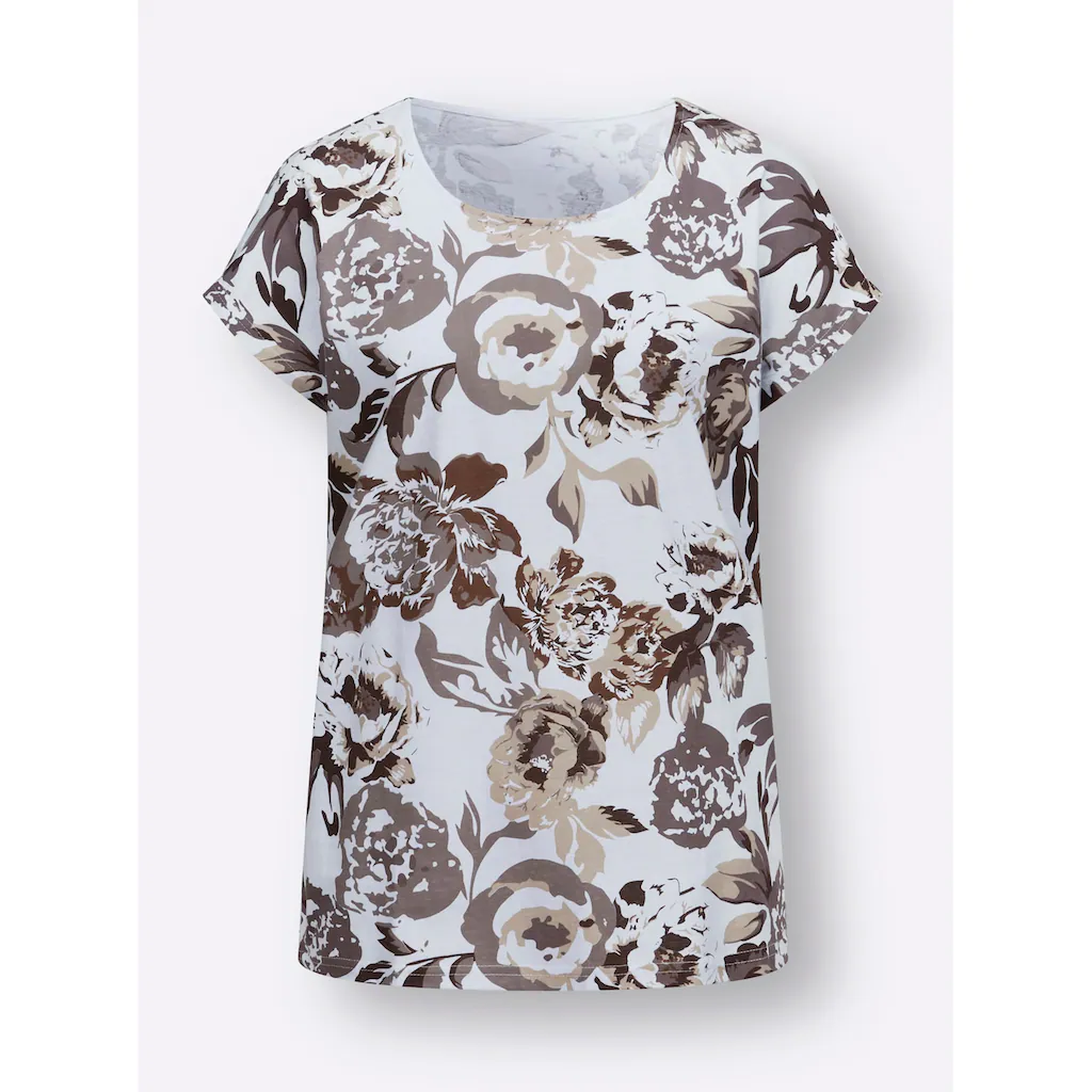 Classic Basics Print-Shirt »Druck-Shirt« (1 Tlg.)