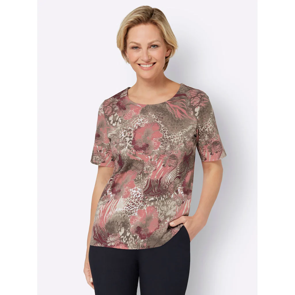 Classic Basics Rundhalsshirt »Rundhals-Shirt« (1 Tlg.)