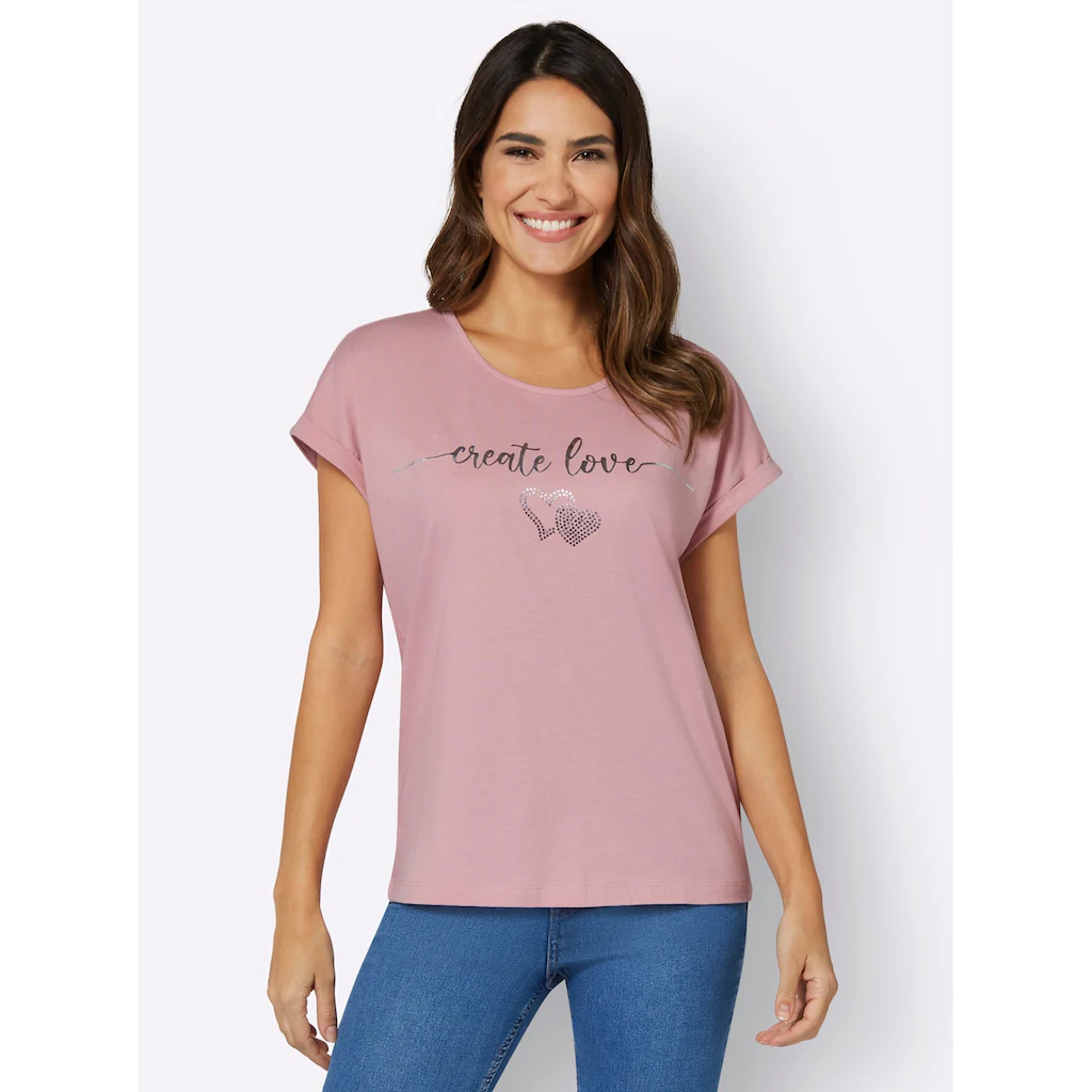 Classic Basics Rundhalsshirt »Rundhals-Shirt« (1 tlg.)