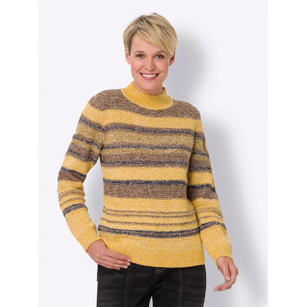 Classic Basics Stehkragenpullover »Langarm-Pullover«