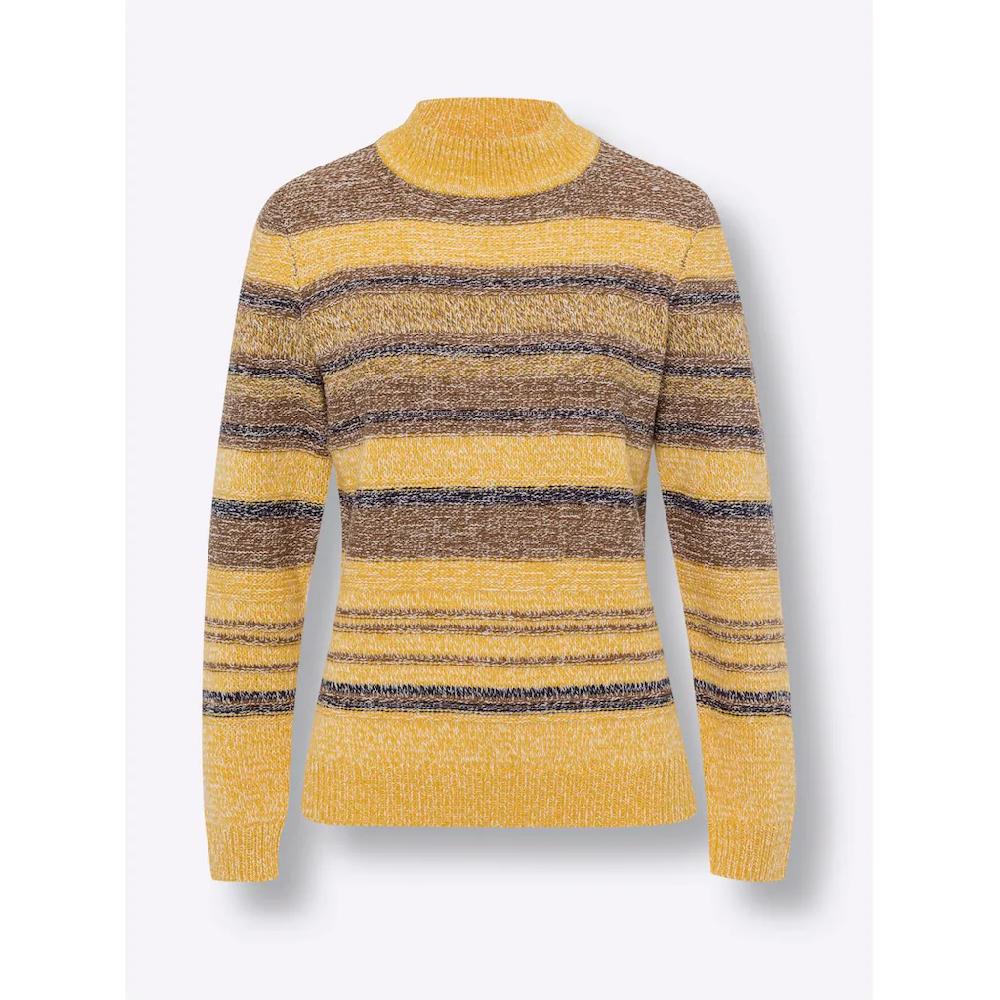Classic Basics Stehkragenpullover »Langarm-Pullover«