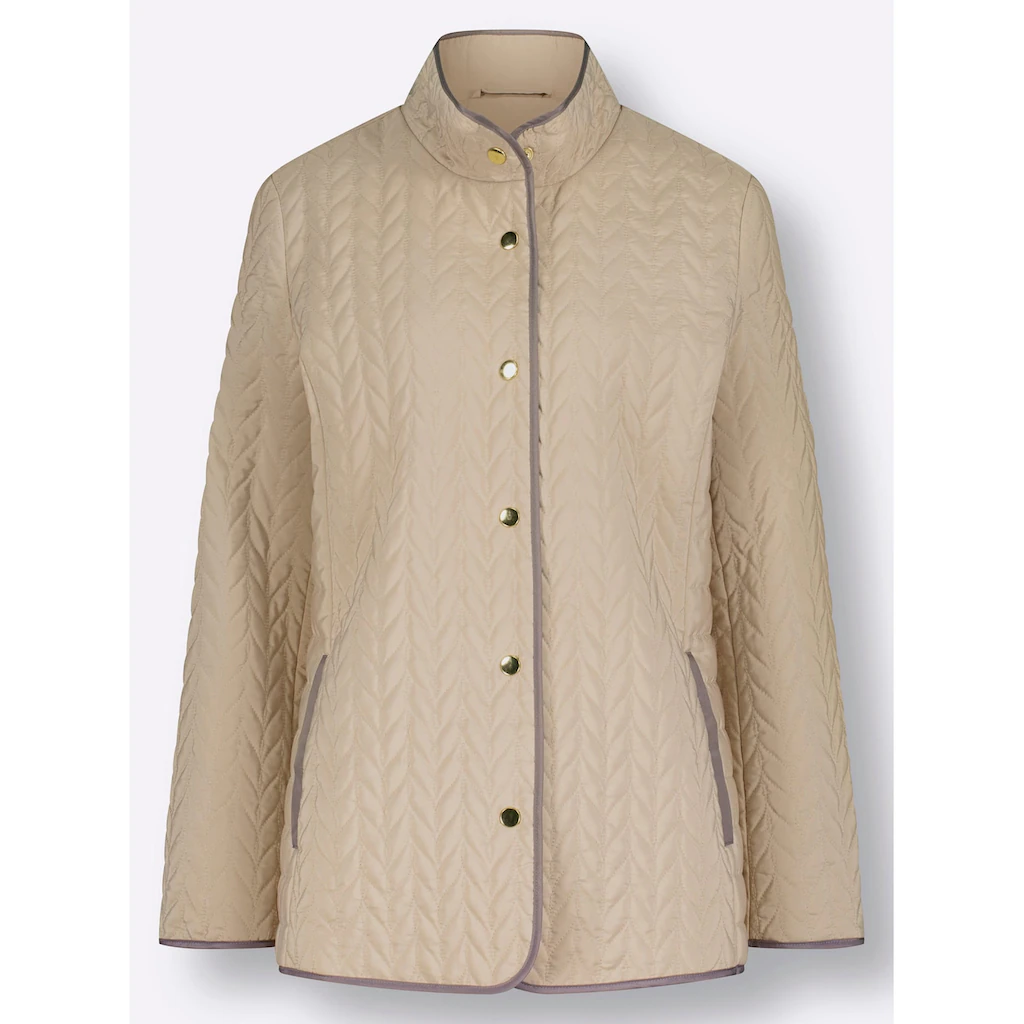 Classic Basics Steppjacke Ohne Kapuze