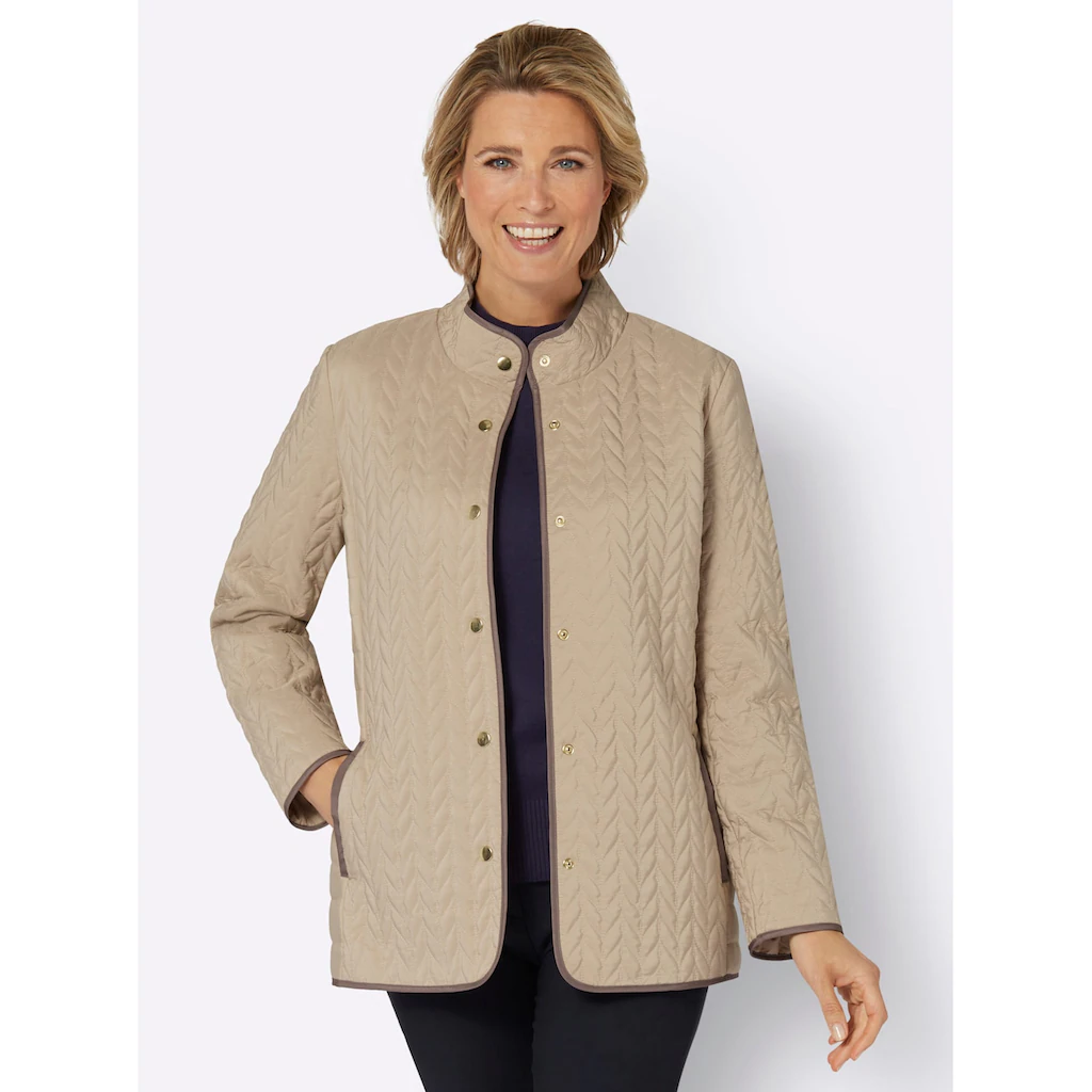 Classic Basics Steppjacke Ohne Kapuze