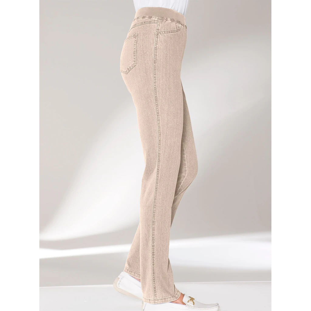 Classic Basics Stretch-Jeans (1 Tlg.)