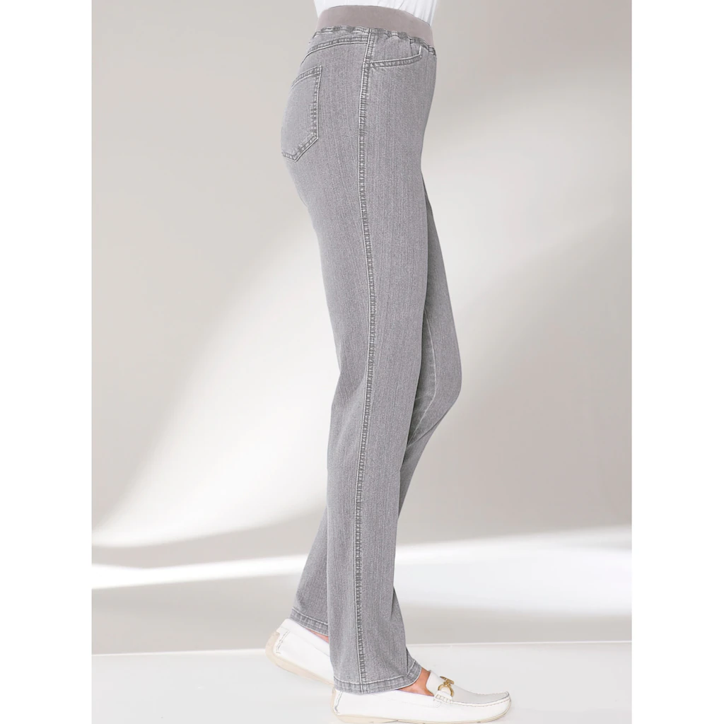 Classic Basics Stretch-Jeans (1 Tlg.)