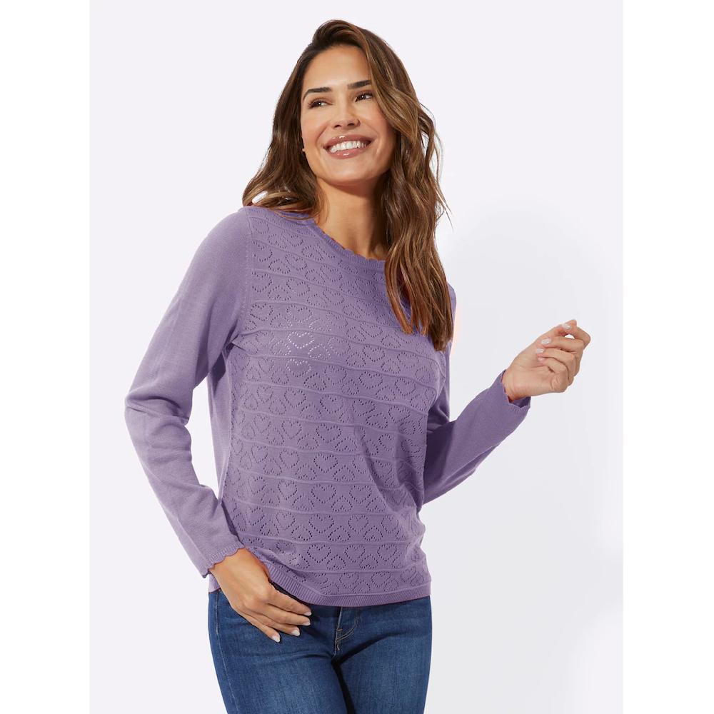 Classic Basics Strickpullover »Ajour-Pullover«