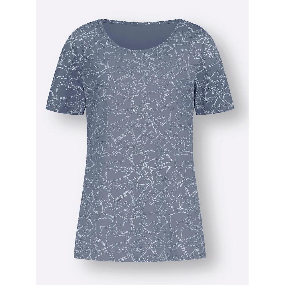 Classic Basics T-Shirt »Druck-Shirt« (1 Tlg.)