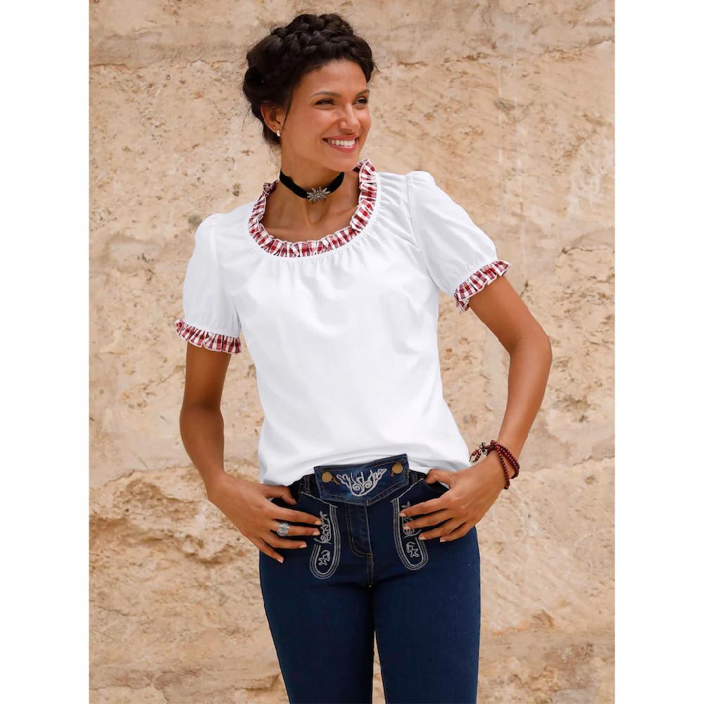 Classic Basics Trachtenbluse