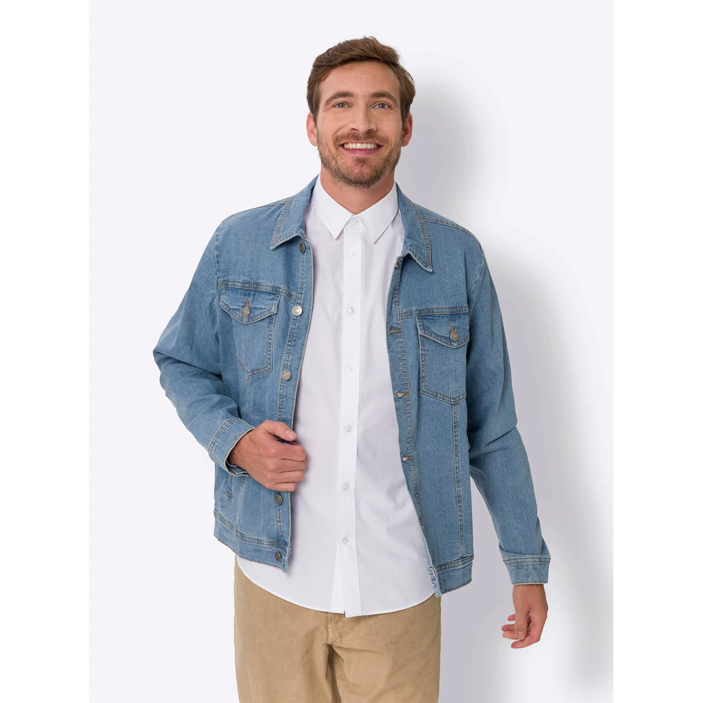 Classic Jeansjacke Ohne Kapuze ▷ Für