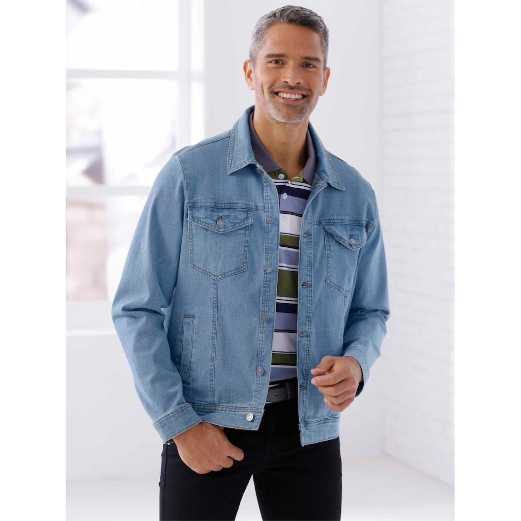 Classic Jeansjacke ohne Kapuze ▷ für