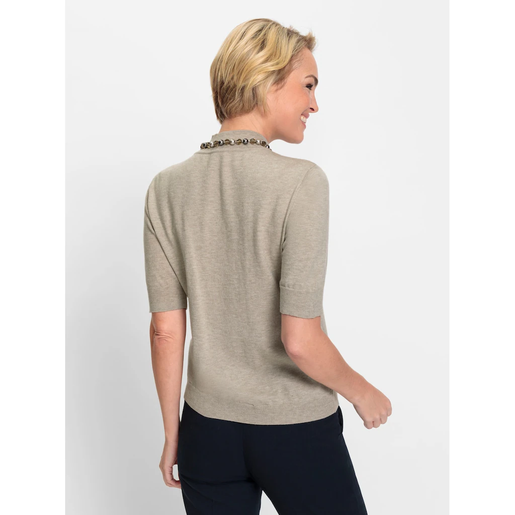 Classic Kurzarmpullover »Pullover«