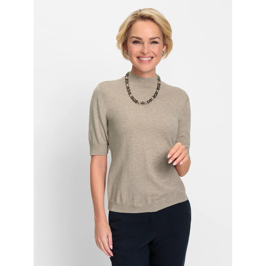 Classic Kurzarmpullover »Pullover«