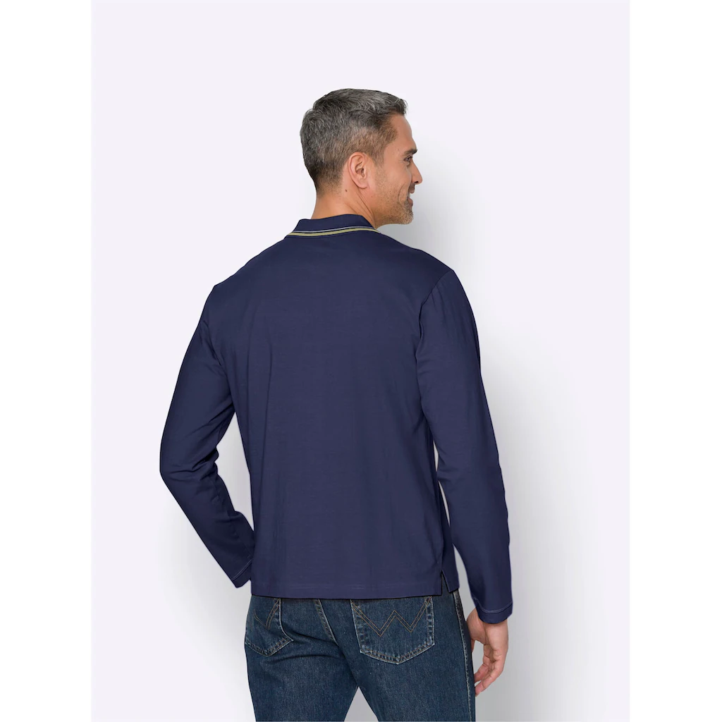 Classic Langarm-Poloshirt »Poloshirt« (1 Tlg.)