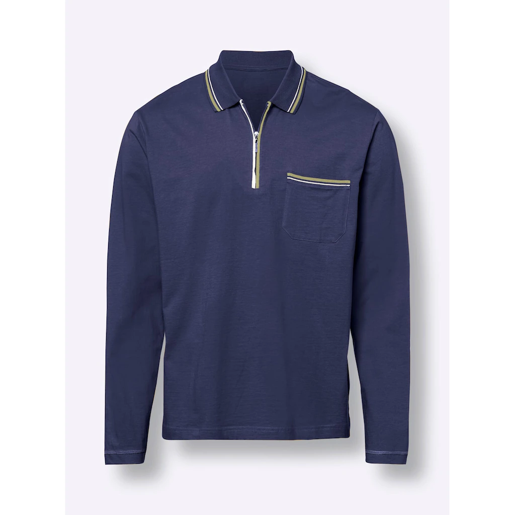 Classic Langarm-Poloshirt »Poloshirt« (1 Tlg.)